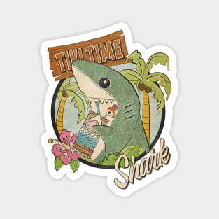 Tiki Time Shark Magnet