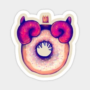 Demonic Donut Magnet