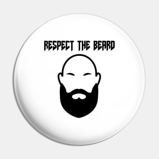 Respect The Beard Pin