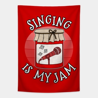 Singing Is My Jam Singer Musician Funny Tapestry