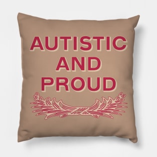 Autistic Pride Pillow