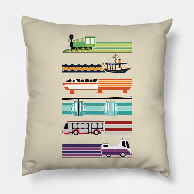 Magical Transportation Pillow by Lunamis