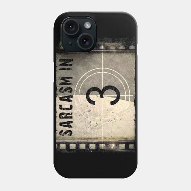 Sarcasm in 3 Phone Case by marengo