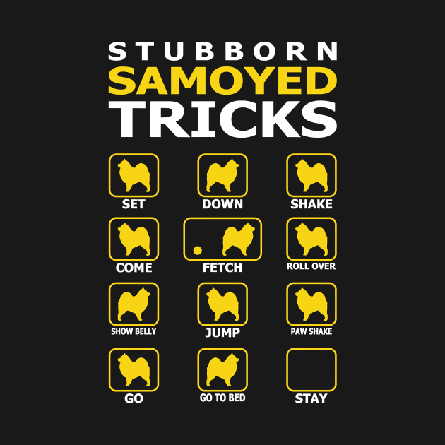 Dog Stubborn Samoyed Dog Tricks Funny by Olegpavlovmmo