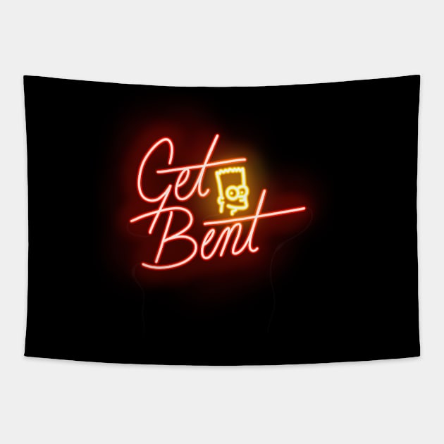 Get Bent Tapestry by Zachterrelldraws