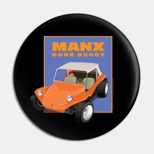 Orange Manx Dune Buggy in Blue Box & Type Pin