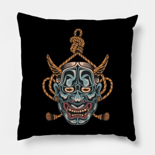 Hannya mask Pillow