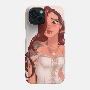 Scarlet hair Phone Case