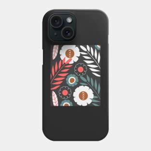 Tribal floral decor Phone Case