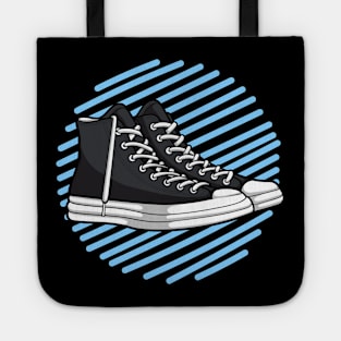 High Black Skate Sneaker Tote