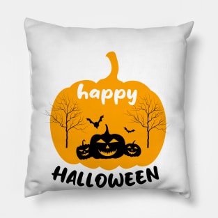 halloween costume vintage floral ghost pumpkin funny. Pillow