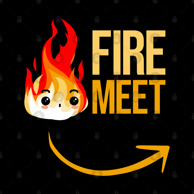 Fire Meet Gasoline Couples Matching Design by Hellgrafic