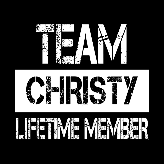 Christy Name - Team Christy Lifetime Member by SaundersKini