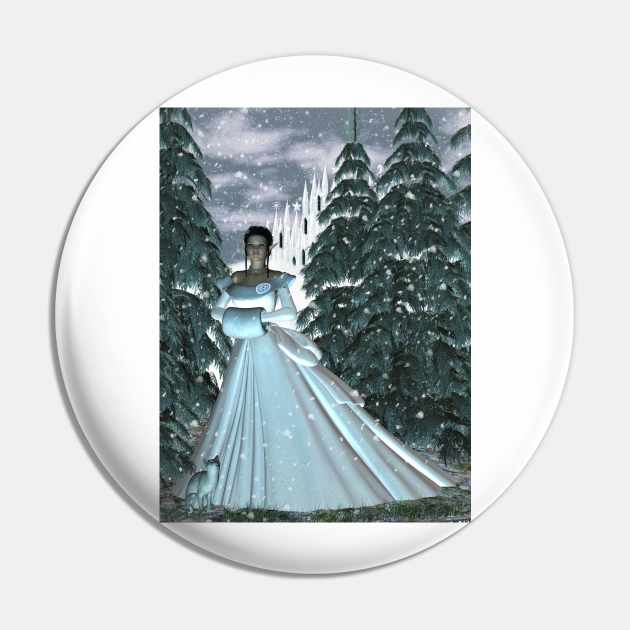 Circe Nymph Snow Queen Pin by Rivendell