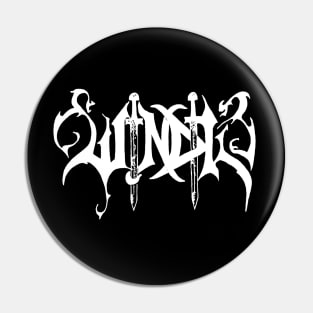 Windir Black Metal Norway Norwegian Valfar Pin