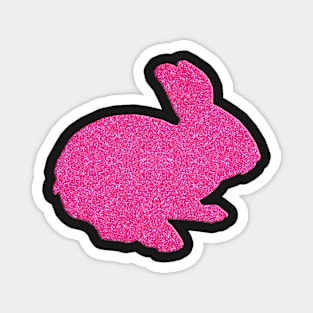 Cute Pink Bunny Rabbit Magnet