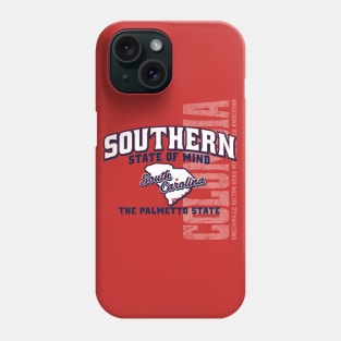 Southern State of Mind-South Carolina 1 Red Phone Case