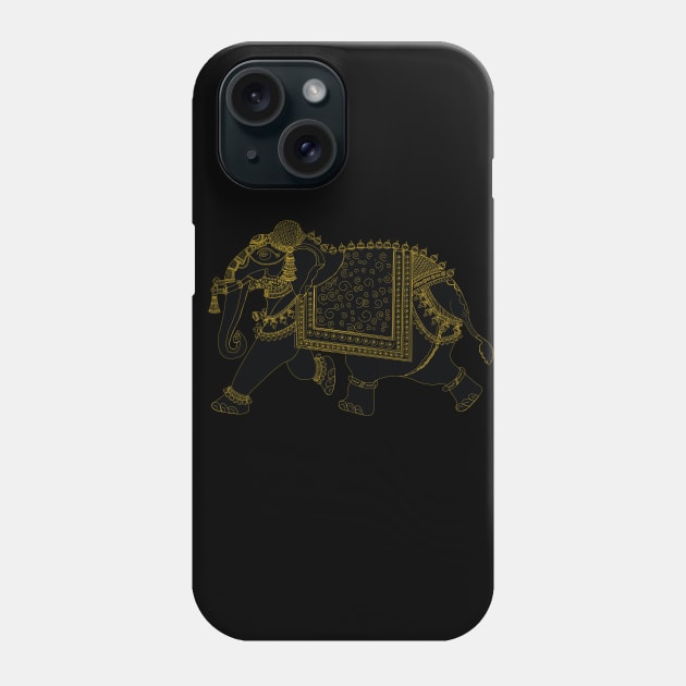 Mother Elephant Phone Case by King Tiger