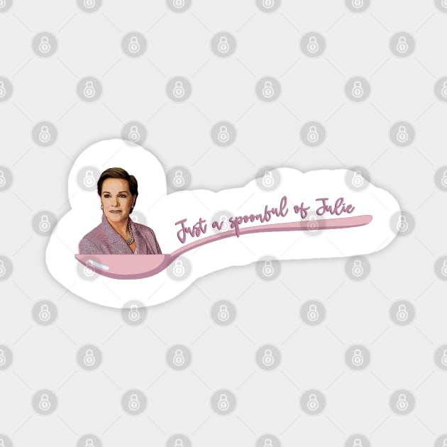 Just a spoonful of Julie Andrews IS the Medicine Magnet by baranskini