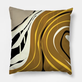 beautiful organic minimalist abstract Pillow