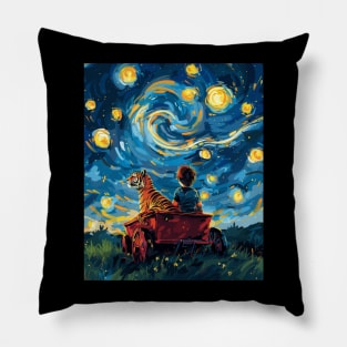 Calvin and Hobbes Imagination Unleashed Pillow