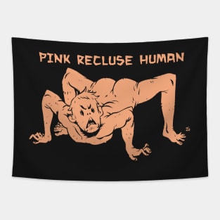 Pink Recluse Human Tapestry