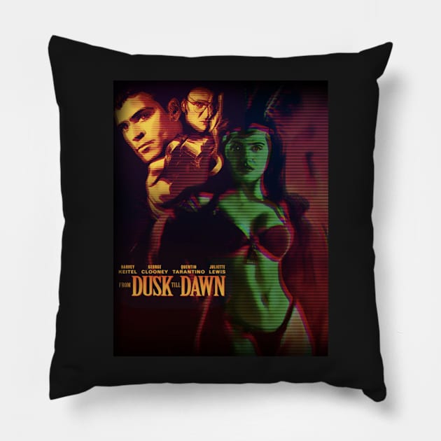 Halloween Horror Movie Pillow by TheLaundryLady