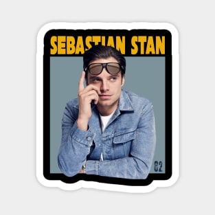 Sebastian Stan Image Charm Magnet