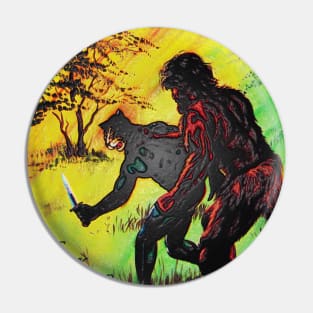 The Black Panther - The Monsters of Komo (Unique Art) Pin