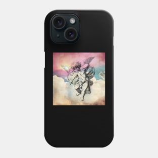 Cherub Love Clouds Phone Case