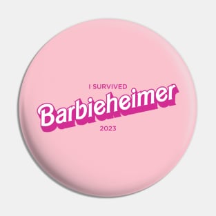 I Survived Barbieheimer Pin