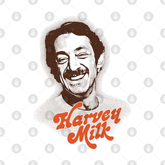 Harvey Milk Retro 70s Design by unknown_pleasures