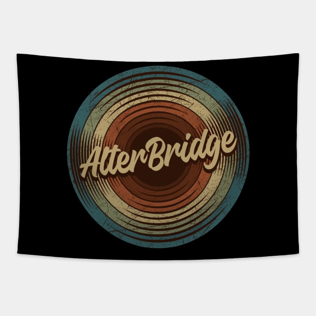 Alter Bridge Vintage Vinyl Tapestry by musiconspiracy