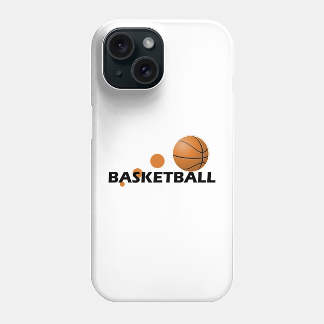 BASKETBALL Phone Case by Marku's Prints