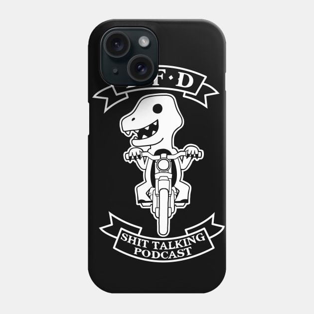 DFD Biker Phone Case by Dem Fancy Dinosaurs