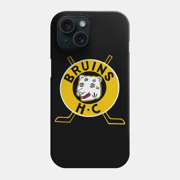 Brooklyn Bruins Roller Hockey 1940s Phone Case by jennophobic