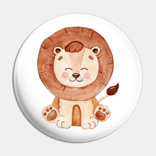 Cute lion Pin