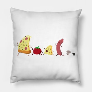 Pizza Ingredients Pillow