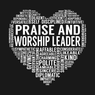 Praise And Worship Leader Heart T-Shirt