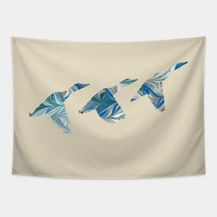 Flying Ducks Tapestry