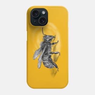 Bee illustration Phone Case