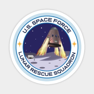 U.S. Space Force Lunar Rescue Squadron Magnet