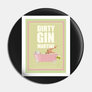 Dirty Gin Martini Pin