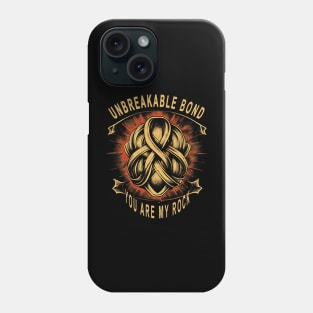 Mother’s DAy, Unbreakable Bond - A Tribute to the Rock in Our Lives Phone Case