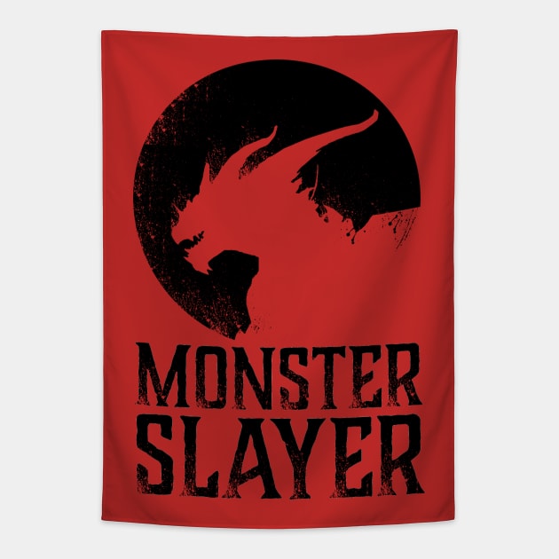 Monster Hunter - Monster Slayer Tapestry by ballhard