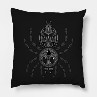 Tarantula Cartoon (Ceratogyrus darlingi) Pillow