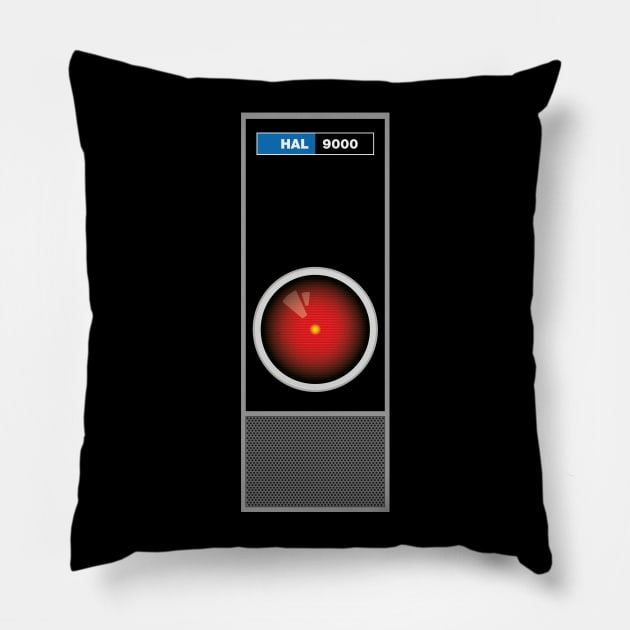 "I'm sorry, Dave." Hal 9000 Pillow by Nihilant