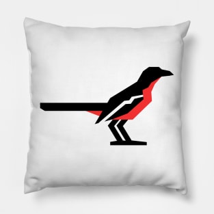 Graphic Nature - Crimson-Breasted-Shrike Pillow