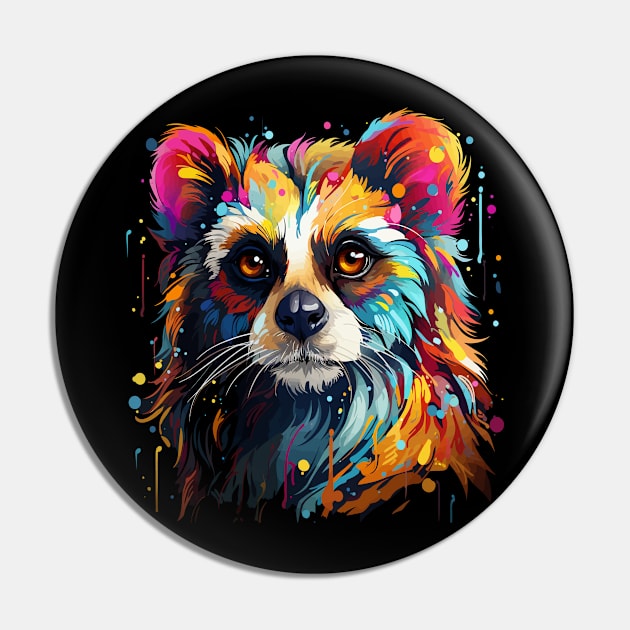 Slow Loris Rainbow Pin by JH Mart