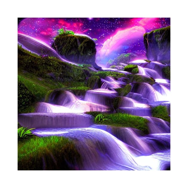 Fantasy of Flowing Water by D3monic